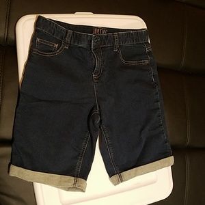 Girls Justice size 16 girl's jean shorts